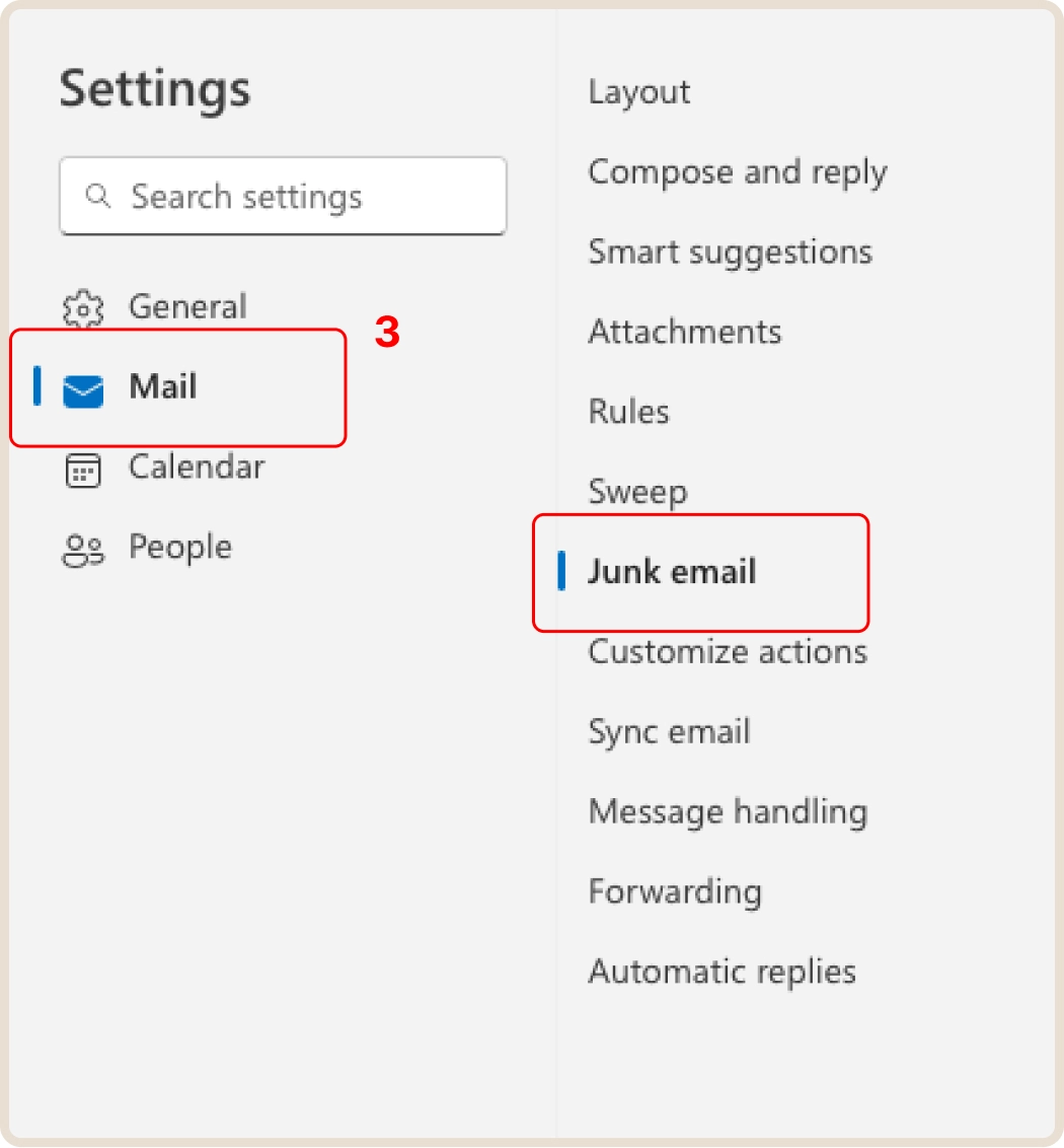 Mail Settings Image