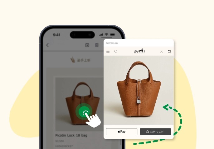 Instant Checkout Redirect